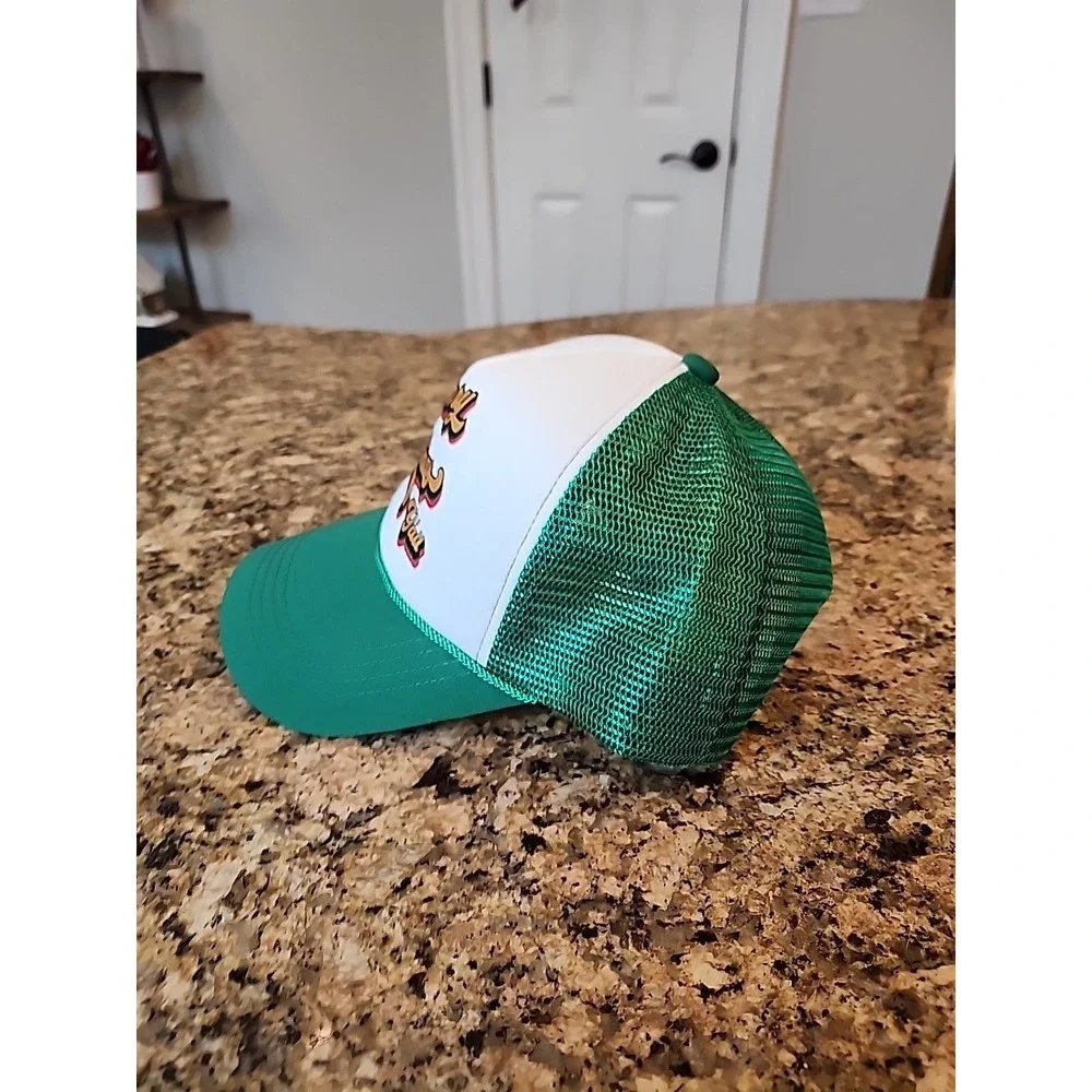 New Merry Christmas Y'all Trucker Mesh Snapback‎ White Green Hat Cap